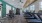 brightly lit fitness center